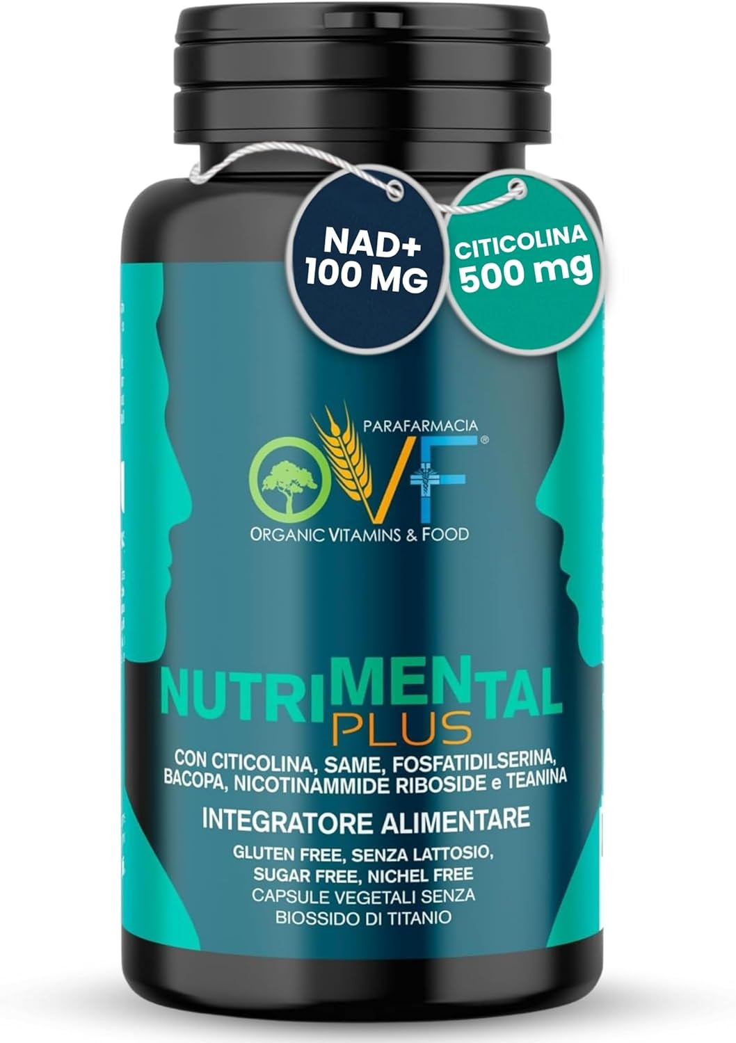 Benessere Mentale Over 50 | OVF Nutrimental Plus con Citicolina