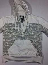 Ecko Unltd Vintage 1/4 button/zip Hoodie Mens...