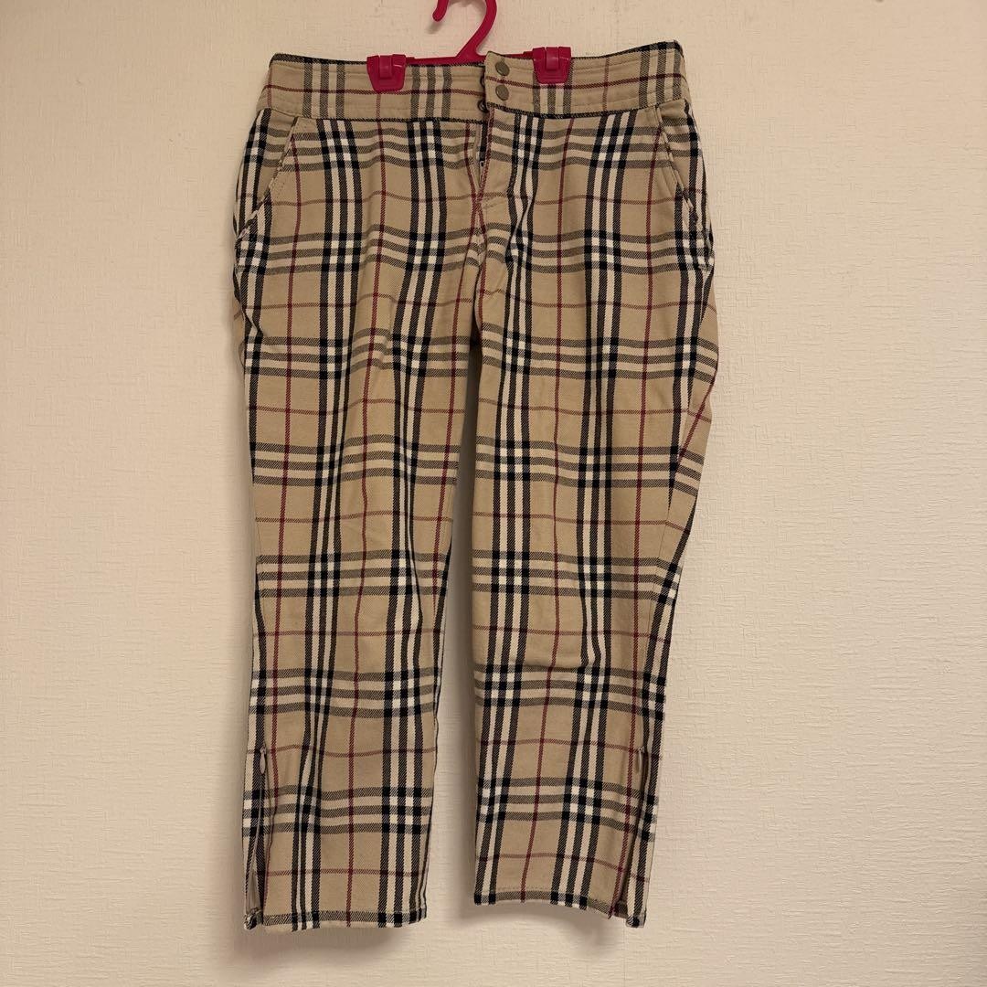 Burberry Blue Label Ladies Cropped Pants F/S from Japan | eBay