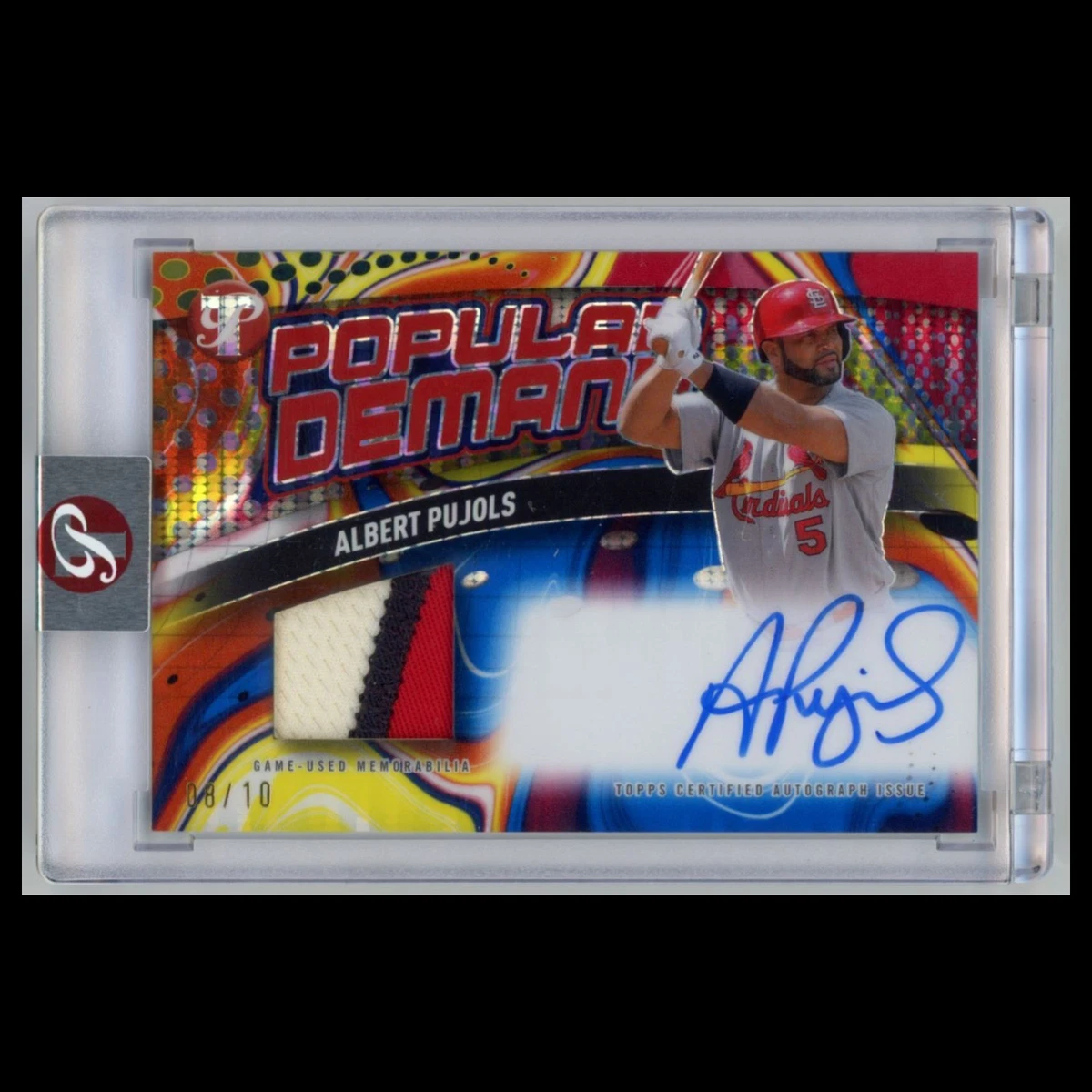 プホルツ　pujols サインカード　25枚限定　激レア 25+ Albert Pujols Baseball Original Autographed Sports Trading