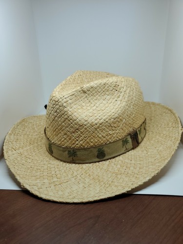 DPC DORFMAN PACIFIC CO HAT STRAW 