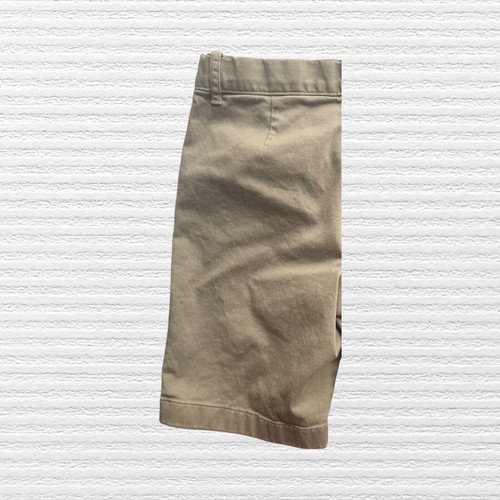 J Crew Crewcuts Boys Classic Khaki Shorts Tan Beige Adjustable Waist Size 8 - Picture 9 of 12