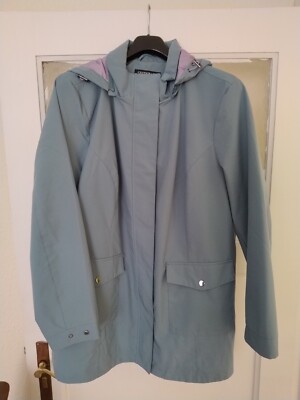 CENTIGRADE ACTIVE QVC Funktionsjacke Uebergangsjacke Gr. 46 Blau Petrol Kapuze 