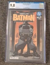 2024 DC Comics Absolute Batman #1 Cover A Nick Dragotta CGC Graded 9.8
