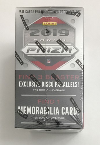 2019 Panini Prizm Football NFL Blaster Box Disco Target 24 Cards Sealed NEW USA! - Picture 2 of 3