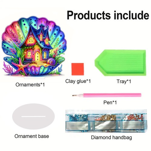 Cabinet Table Top Diamond Painting Ornament Kits Diamond Painting Desktop Decors - Bild 36 von 39