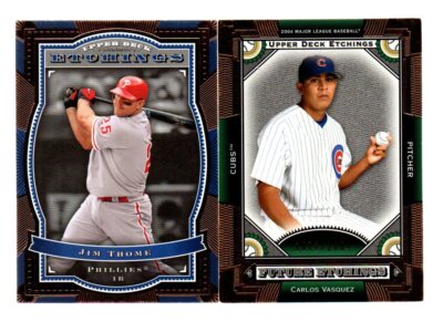 2004 UPPER DECK ETCHINGS SINGLES***YOU PICK***