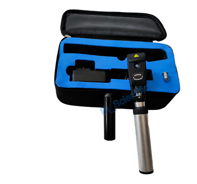Eye Examination Streak Retinoscope Wireless & Rechargeable With Protective Box