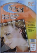Inkrite, Projet and Phoenix Inkjet Photo Paper