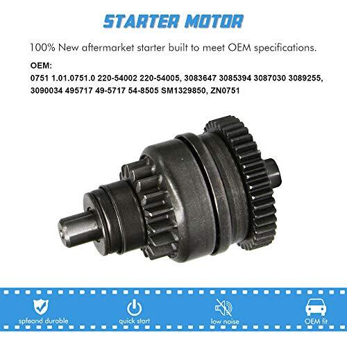◆タチカワ◆バーチカル◆W4200×H1940◆Z-2507BL5◆ Polaris Magnum 330 Polaris ATV Starter Motor & Bendix - Fits