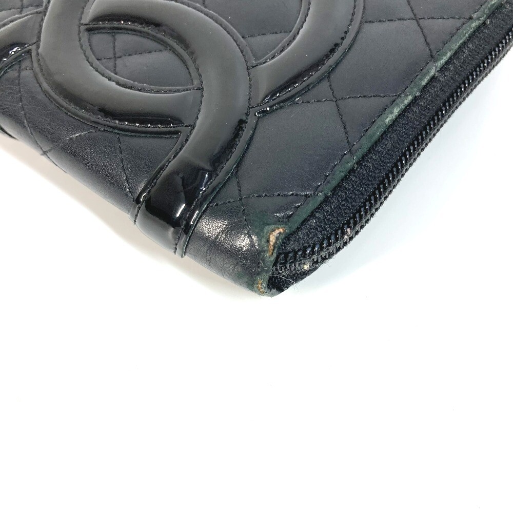 小物 CHANEL A26710 CHANEL A26710 Travel Case CC Zip Around Cambon Line Long