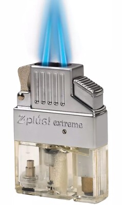 Z-PLUS 2.0 EXTREME Butane Torch Twin Flame Insert for petrol fuel/fluid lighters