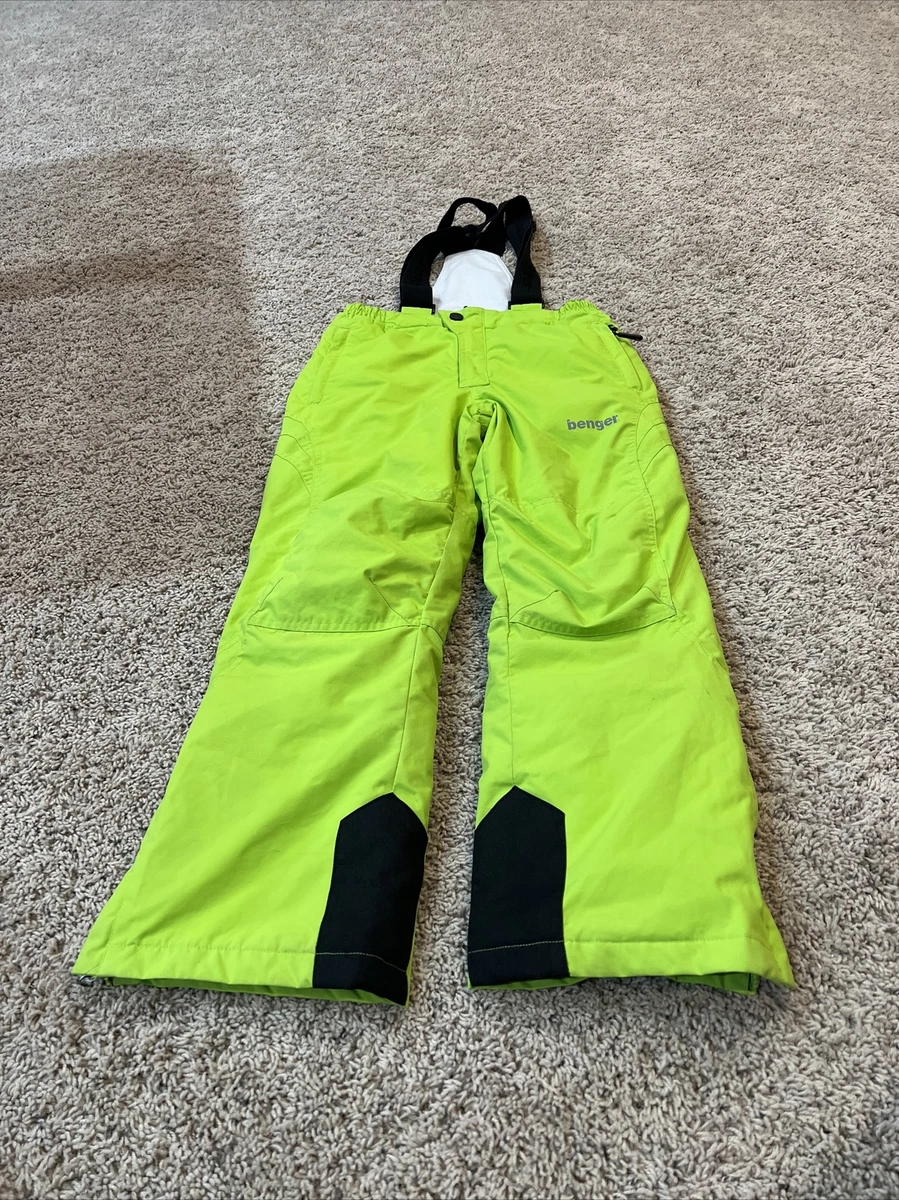 Lime green store snow pants