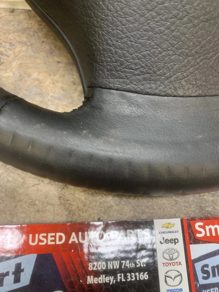 BMW 650I Volante 14 15 16 17 18 19 Cuero Negro Montaje OEM 32307851231 Foto 3 de 4