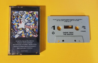 Cheap Trick - The Doctor 1986 Cassette Tape in nice condition - Tested