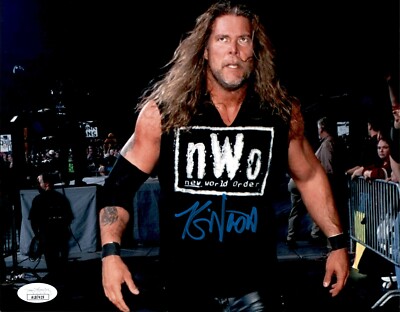 スポーツ選手 WCW nWo Kevin Nash Signed WCW NWO 8x10 Photo JSA COA WWE WWF Diesel | eBay