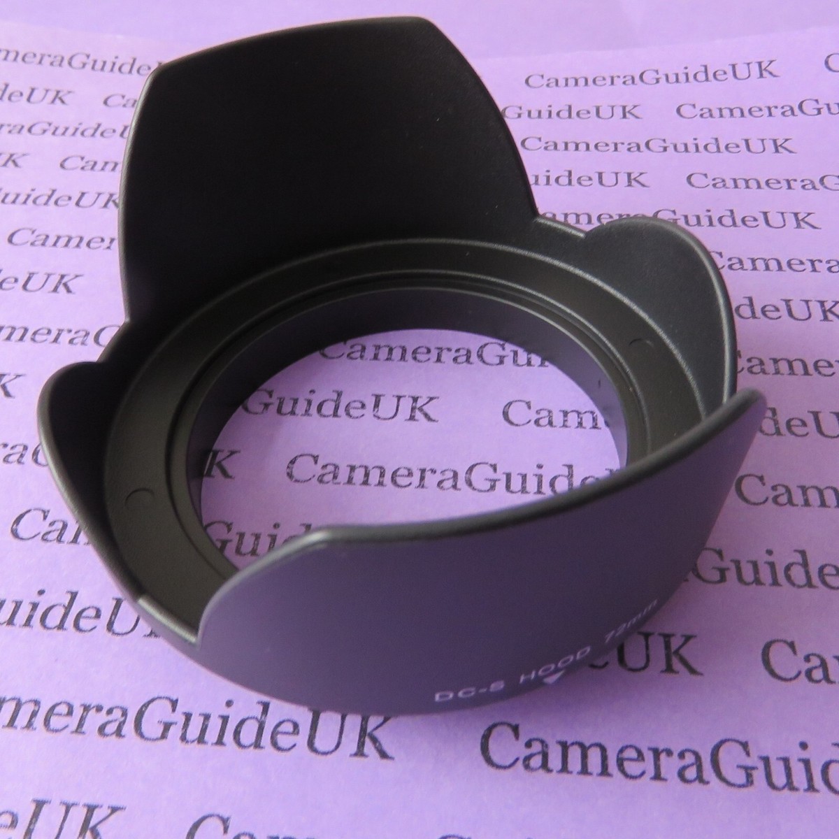 72mm Flower Lens Hood For Canon EF 85mm F/1.2L USM Lens – Screw