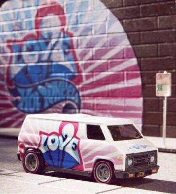 Hot Wheels RLC Exclusive Cey Adams 70's LOVE Van! Order Confirmed