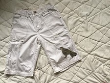 Z-BRAND Luxury USA 8 J 128 PRAWIE NOWE NP89€ Krótkie spodnie Szorty Bermudy CAPRI Białe