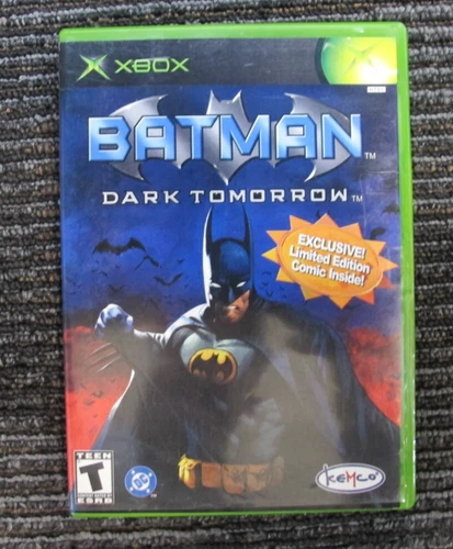 Batman: Dark Tomorrow (Microsoft Xbox, 2003) *** Disc Doesn't Read ***