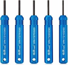 Pin and Socket Extractor Tool Kit - 5 Sizes for JST/AMP and Molex Connectors