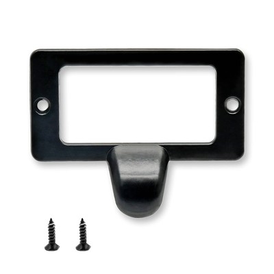 20 Pcs Antique Black Card Catalog Drawer Pulls Vintage File Cabinet Pulls Lib...