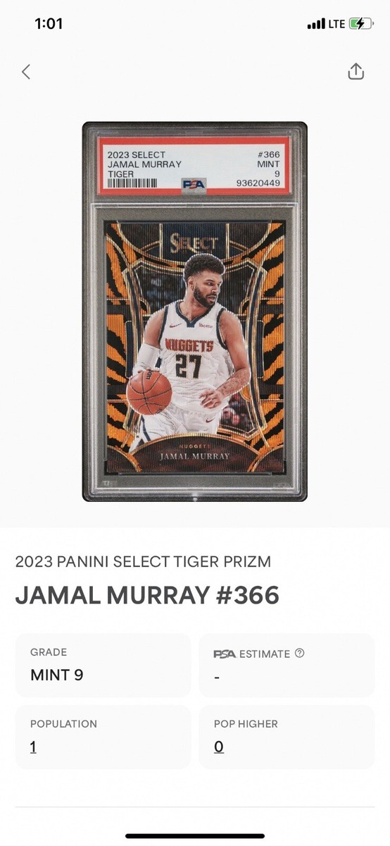 2023-24 Panini Select - Mezzanine Level Jamal Murray #366 Tiger