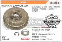 38470X Oregon Ritzel KupplungsgehäUse KettensäGe Stihl MS460 3/8 \ 7 ZäHne"
