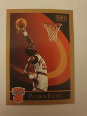 Patrick Ewing New York Knicks 1990-91 SkyBox NBA Trading Card #187 Basketball