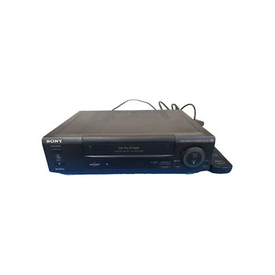 Sony SLV-E410 VHS Videorecorder DA Pro 4 Head ShowView Schwarz,Defekt