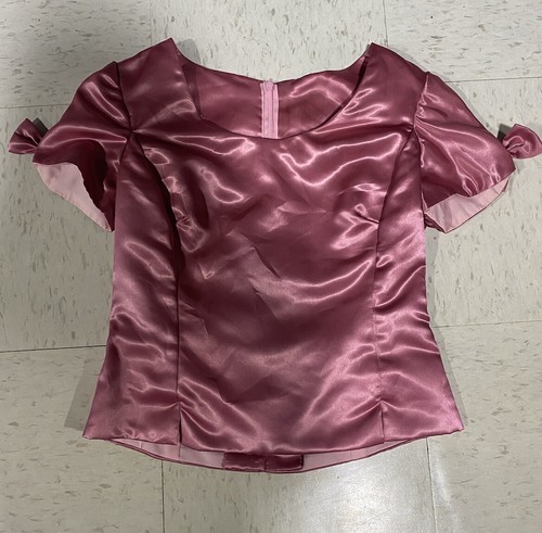 Vintage Coquette Style Bow Top