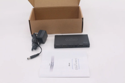 Simplified MFG SP12S HDMI 1 to 2 Splitter with Audio Breakout and Scaling - NEW