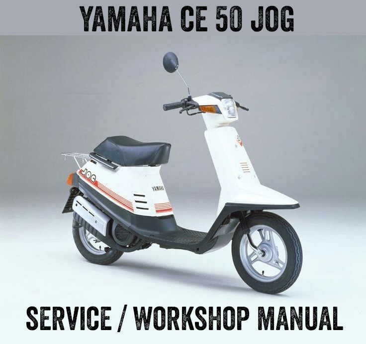 1983-1990 Yamaha CE50 Jog 50 Scooter Repair Workshop Service