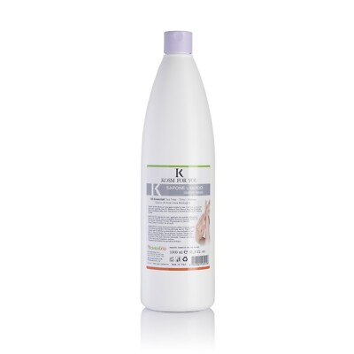 Kosmforyou Sapone Liquido Mani con Oli Essenziali, Tea Tree e Aloe Vera Biologic