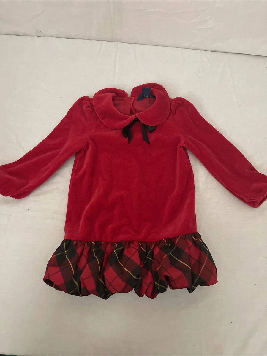 Baby girl red hotsell ralph lauren dress