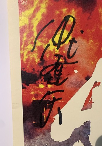 Tatsuya Nakadai Autographed Ran Movie Poster 12x18 Signed JSA/PSA Guaranteed - Picture 2 of 3