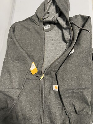 【送料&関税込】Carhartt Zip Hoodie Carhartt Men's Midweight Hooded Zip-Front Sweatshirt at