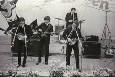 The Beatles with Jimmie Nicol on Drums, First World Tour Netherlands -- Postcard