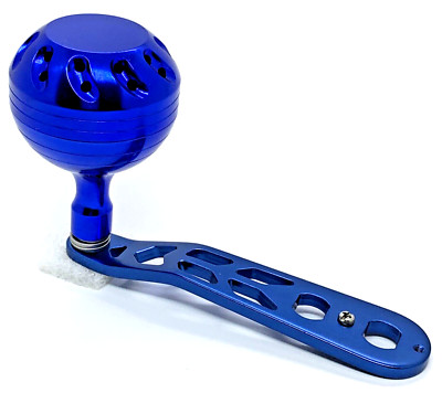 Pro Challenger Handle And FTDK 45mm Knob Fit Penn 113H 113HL 113HLW Fishing Reel