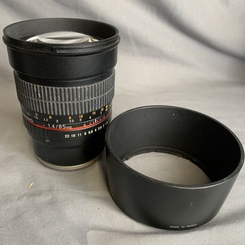 Samyang F1.4/85mm AS IF UMC Standard Angle Lens Sony E Mount - Picture 3 of 18