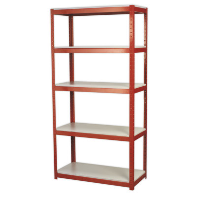 Sealey Racking Unit with 5 Shelves 500kg Capacity Per Level Garage Workshop DIY