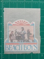 NOS VTG THE BEACH BOYS T Shirt Iron On Transfer 70s Rock Stars