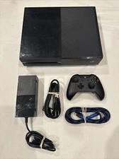 Xbox One 500 GB Black Console Bundle OEM Controller HDMI Power Works!