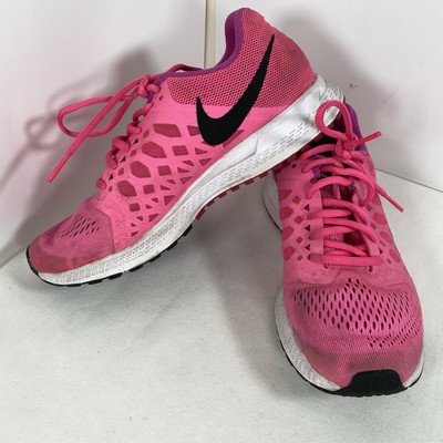 Nike Womens Air Zoom Pegasus 31 654486-600 Pink Running Shoes Sneakers Sz 7 M | eBay