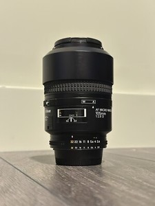 nikon af nikkor 105mm f/2.8d micro