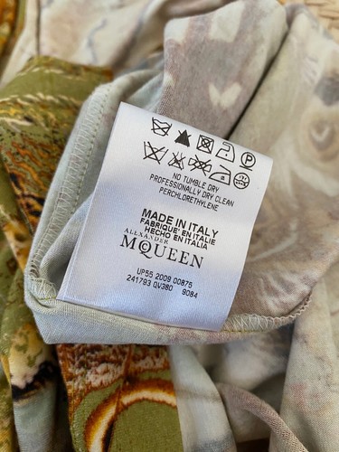 ALEXANDER McQUEEN Moth Camouflage Tank Dress 'From His Last Collection' Size 42 - Picture 8 of 10
