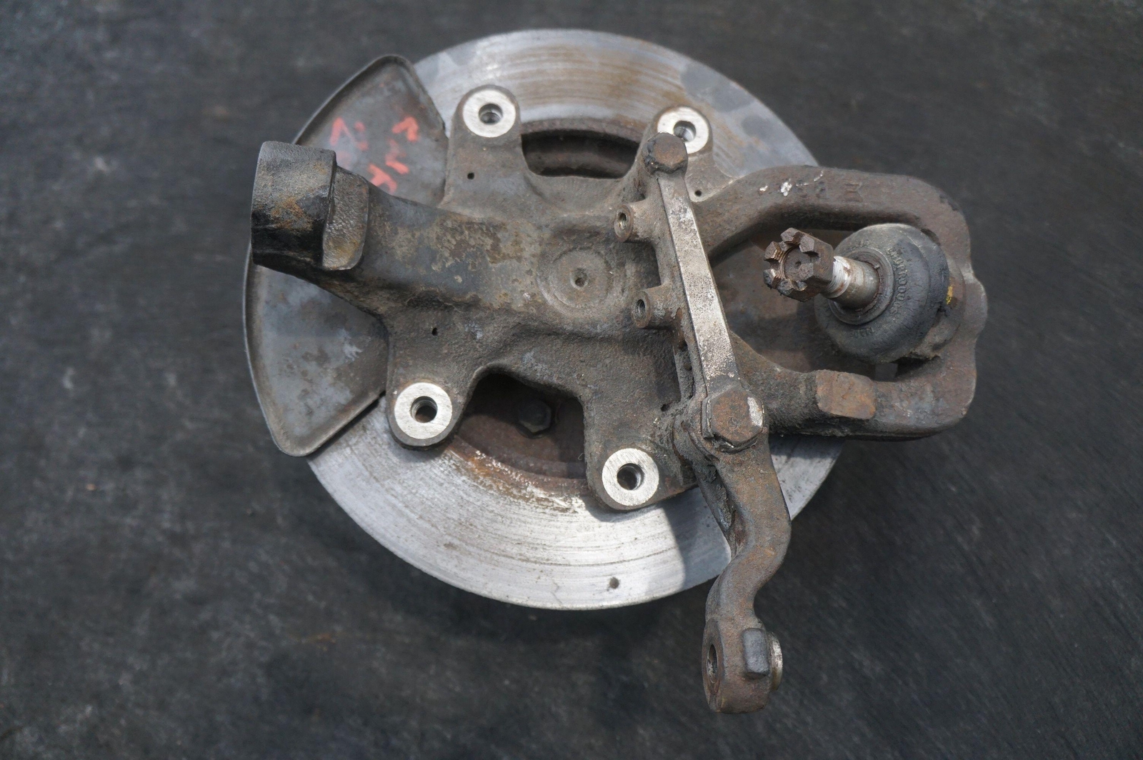 Front Right Spindle Knuckle Rotor Assembly Rolls Royce Silver Shadow 1973 *Note*