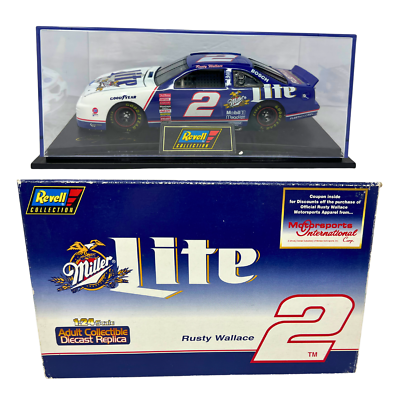 Revell Nascar #2 Rusty Wallace Miller Lite 1997 Ford Thunderbird 1