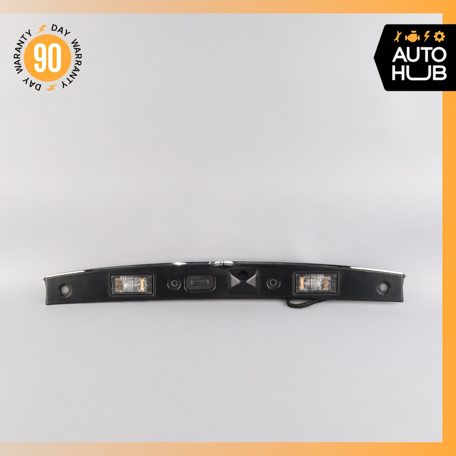 14-22 Maserati Quattoporte M156 Rear Trunk Lid Moulding Plate w/Lights OEM 32k