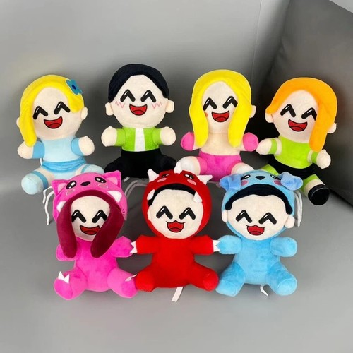 Set of 7 Omz Plush Toy Crew Doll Soft Stuffed Toy Plushies Merch Christmas Gift